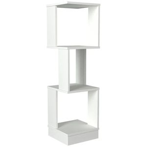 Estante Moderno Clarisse  Blanco R&R MUEBLES