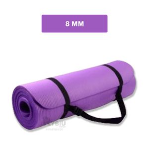 Mat de Goma Eva para Estiramientos de Color Lila