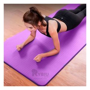 Mat de Goma Eva para Estiramientos de Color Lila