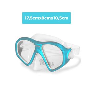 Lentes de Buceo para los Pequeños de Casa en Color Celeste