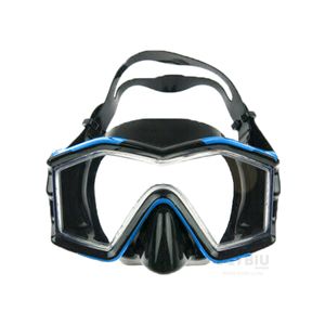 Lentes Protectores Infantil de Buceo Color Azul Y+Stickers