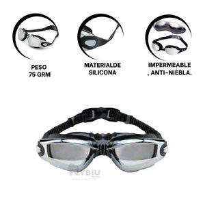 Lentes Ajustables Mg-HN72A en Negro Y+Stickers