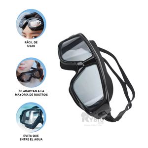 Lente para Sumersion en el Agua de Negro Y+Agendita