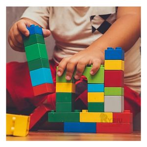 Juego Didactico de Bloques Multicolor Y+Papel de Regalo