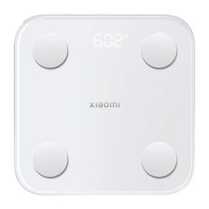 Balanza digital Xiaomi Body Composition Scale S400 Bluetooth, 25 indicadores de composición corporal, blanco