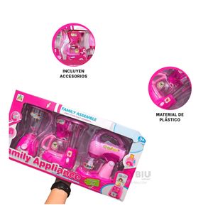 Artefactos Divertidos de Cocina en Rosado Y+Stickers