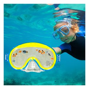 Lentes de Buceo Modelo Aviador para Niños de Color Azul
