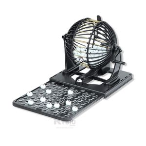 Bingo Innovador con Centro de Metal Negro Y+Papel de Regalo