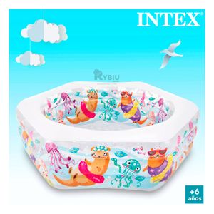 Piscina Refrescante con Diseño Multicolor Y+Papel de Regalo