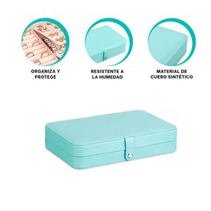 Organizador de Joyas en Celeste Y+Agendita