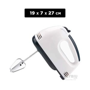 Batidora Portatil Electrica de Blanco Y+Agendita
