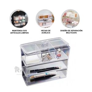 Caja de Uso Personal de Color Transparente Y+Papel de Regalo