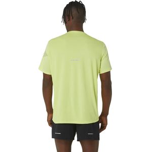 Polo ASICS Icon SS Top Glow Yellow/Black Hombre