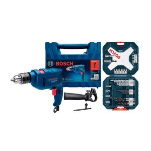 Taladro GSB 550 + Xline 34 piezas Bosch