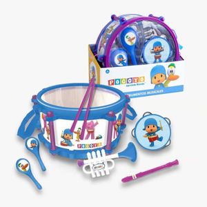 Set Tambor de Instrumentos de Pocoyo COP CAP SF8133A