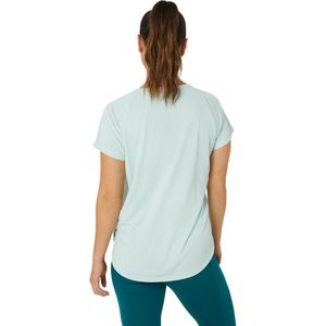Polo ASICS Pale Blue Azul Claro Mujer
