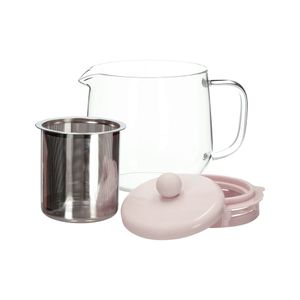 Tetera Vidrio Tranparente con Filtro 850 ml