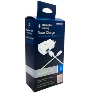 Cargador Samsung Micro USB V8 Fast Charger S6 S7 Original 2A Blanco