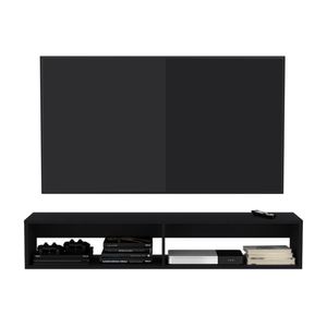 Rack flotante de TV 70" R-150 Negro Tuhome