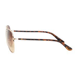 Lentes de Sol Calvin Klein Original Aviador Ck19314s 717 Color Dorado-Marron Talla 60mm