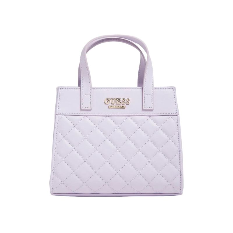 Mini Bolso Cruzado Taylor Guess Original 23GF038 de Color Lila con - Main Image