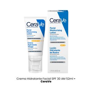 Cerave Crema Hidratante Facial SPF 30 AM 52ml