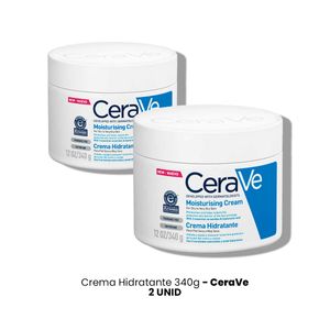 Cerave Crema Hidratante 340g 2 Unidades