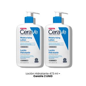 Cerave Loción Hidratante 473 ml 2 Unidades