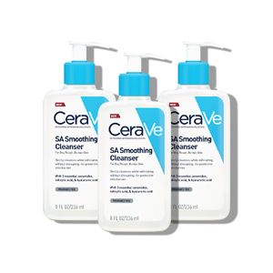Cerave Limpiador Suavizante SA Smoothing Cleanser 236ml 3 Unidades