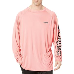 Polo de manga larga Columbia de pesca para hombre