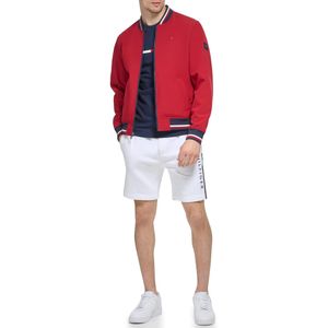 Casaca Tommy Hilfiger de punto acanalado para hombre