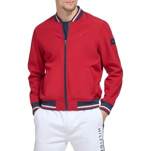 Casaca Tommy Hilfiger de punto acanalado para hombre