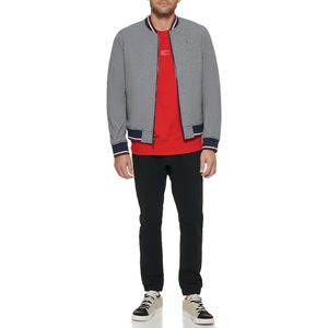 Casaca Tommy Hilfiger de punto acanalado para hombre