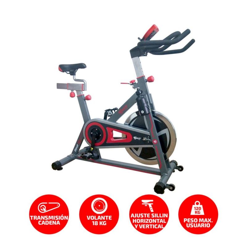 Spinning Oxford Bicicleta Estatica Muvo Beat 30 Bicicleta Estatica