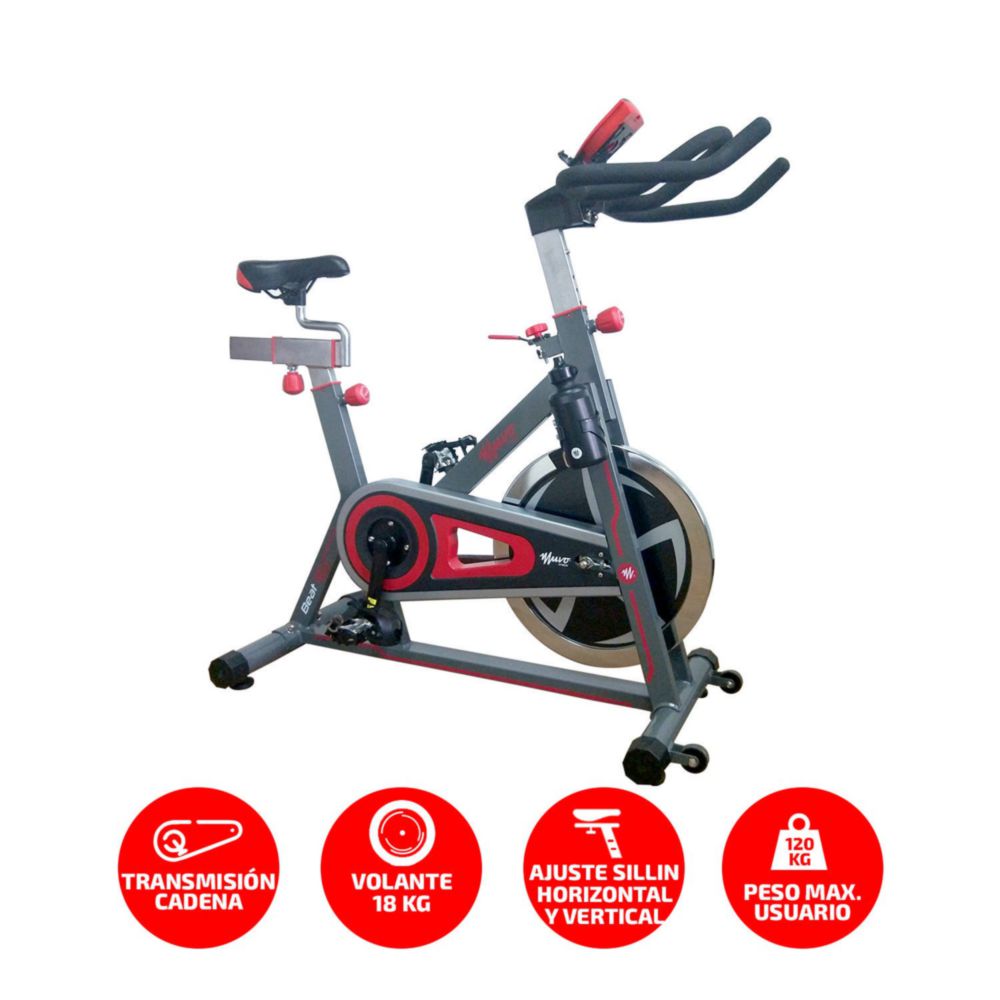 Shop Bicicleta Bicicleta Spinning Muvo Beat 36 Opiniones Muvo Beat