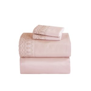 Sábana Blondas Rosado V3 2 Plazas