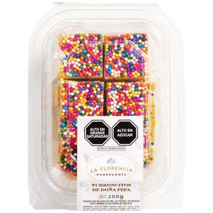 Turroncitos de DOÑA PEPA Bandeja 200g