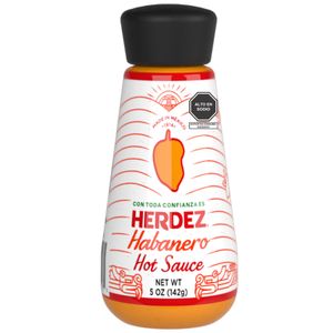 Salsa Habanero HERDEZ Hot Sauce Frasco 142g