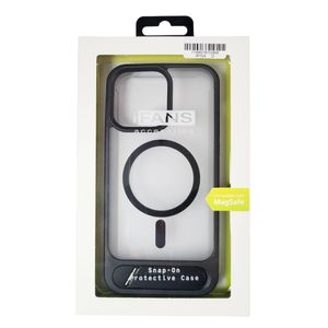 Case para iPhone 11, con Magsafe para carga inalámbrica con soporte inferior, negro