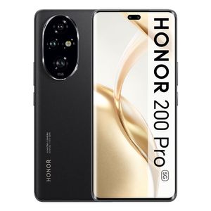 Celular Honor 200 Pro 512GB, 12GB ram, cámara principal 50MP + 50MP + 12 MP, frontal 50MP, 6.78", negro