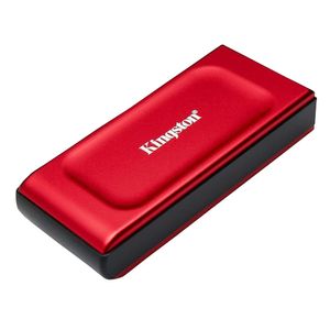 SSD Externo Kingston XS1000 1TB, USB 3.2, Gen2, rojo