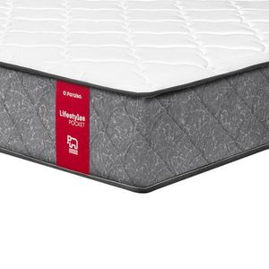 Colchón PARAISO Lifestyles Pocket 2 Plazas + 2 Almohadas + 1 Protector
