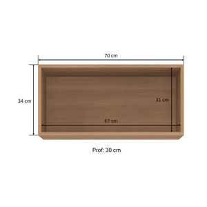 Modulo de Cocina Aereo Havana Basculante MDP 70cm CasaMia