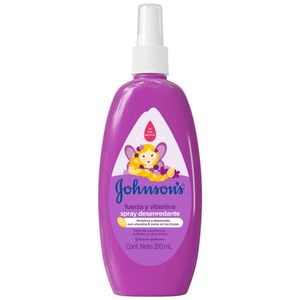 Spary Desenredante JOHNSONS KIDS Fuerza y Vitamina Frasco 200ml