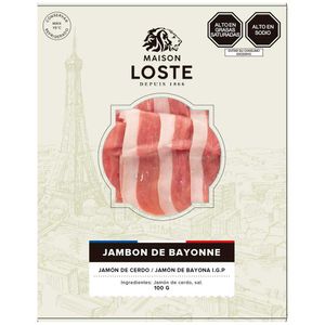 Jambon de Bayonne Maison Loste MAISON LOSTE Paquete 100g