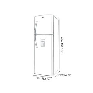Refrigeradora Mabe RMA230PJPG 230L Negro