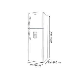 Refrigeradora Mabe RMB315PTPRO0 317L Plata