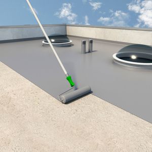 Impermeabilizante de techos y terrazas Sikafill Techo-3 Gris 4L