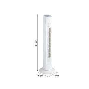 Ventilador Torre Equation 81cm 42W Blanco
