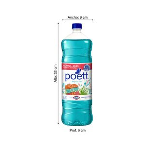 Limpiador Poett Alegra tu día 1.8 litros